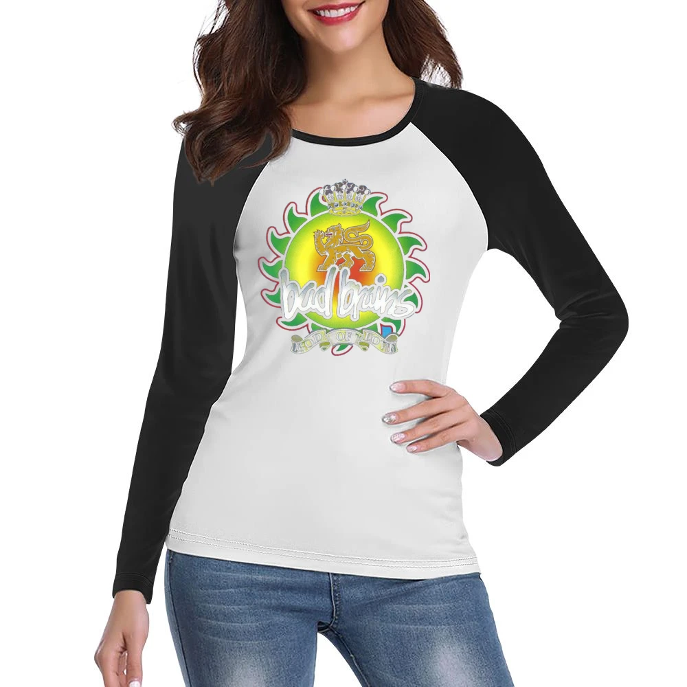 Bad Brains rock band God Of Love Women Ladies Long Sleeve T-Shirt