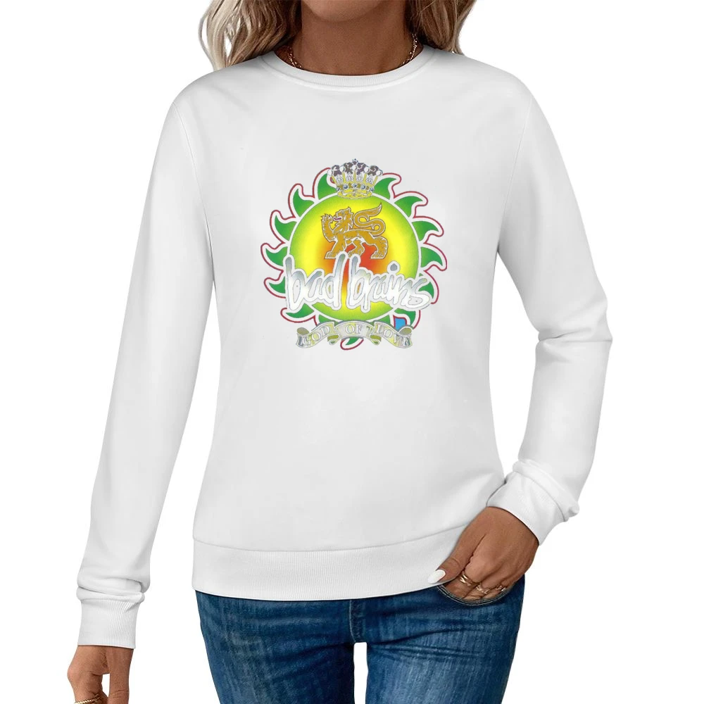 Bad Brains rock band God Of Love Women Pullover Sweatshirt