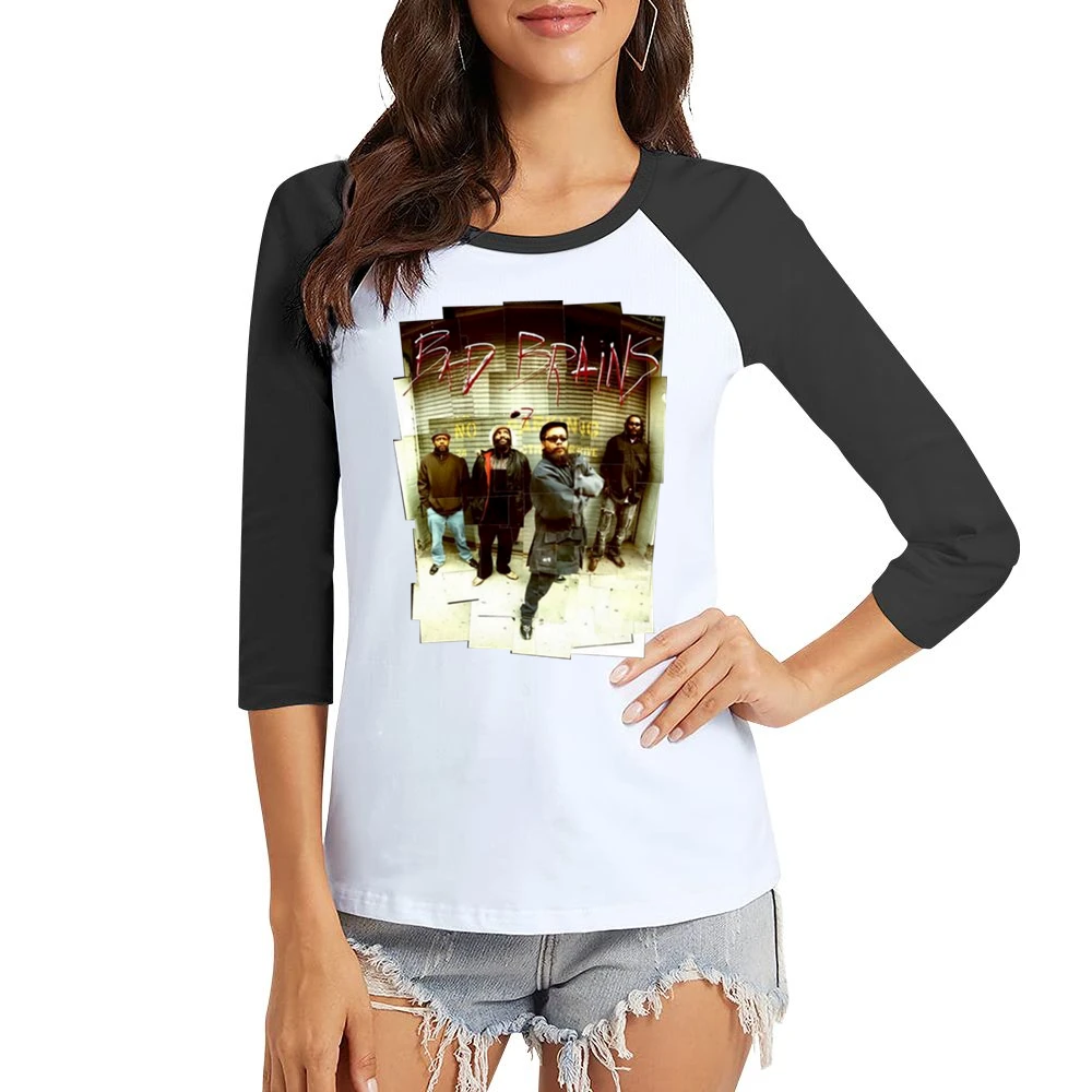 Bad Brains rock band members Women Ladies 3-4 Sleeve T-Shirt
