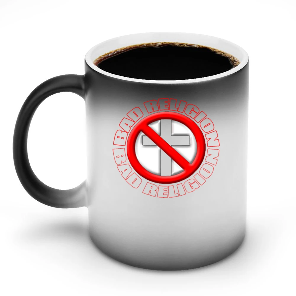 Bad Religion rock Band Discoloration Mug