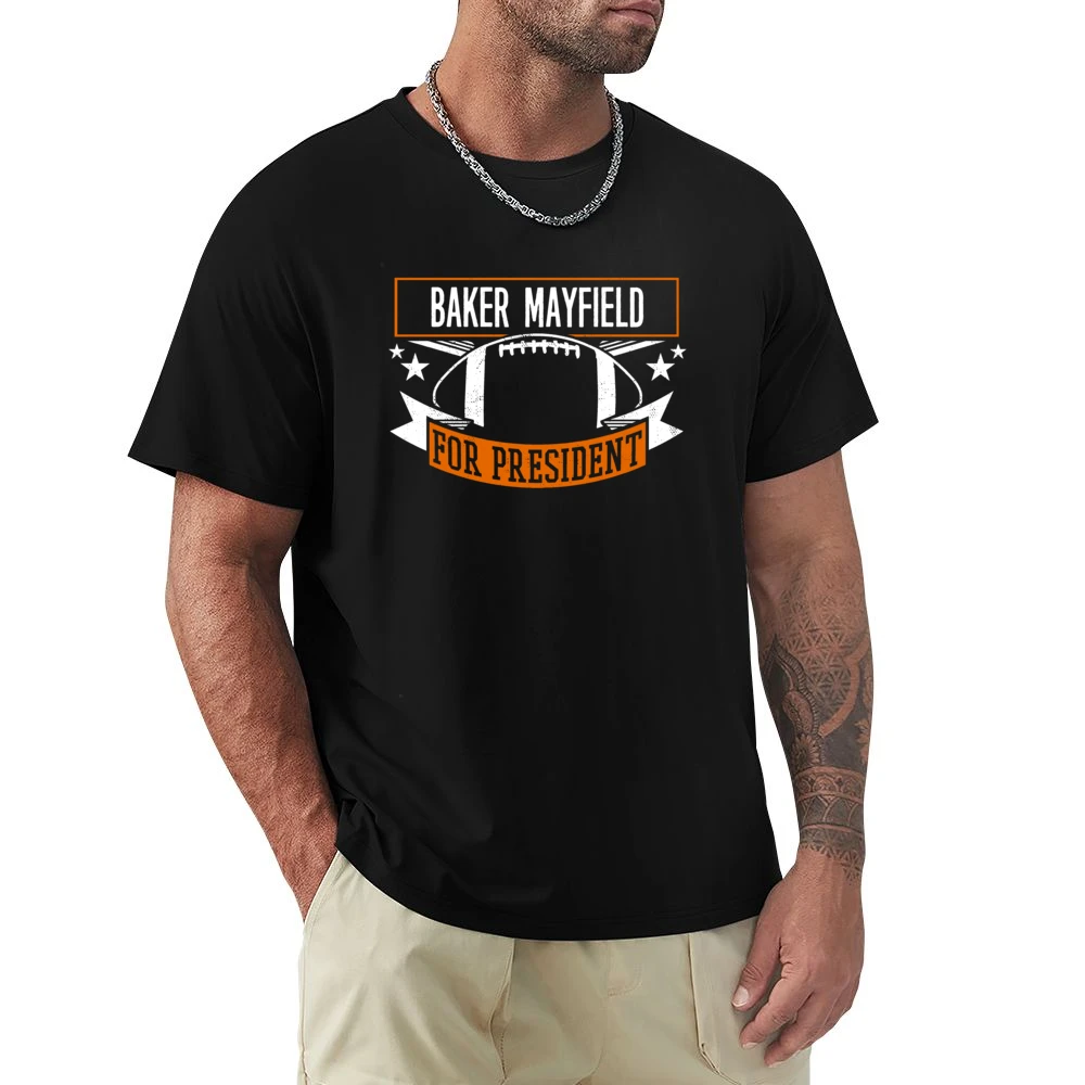 Baker Mayfield For President Cleveland Football Fan Funny Premium Men T-shirt