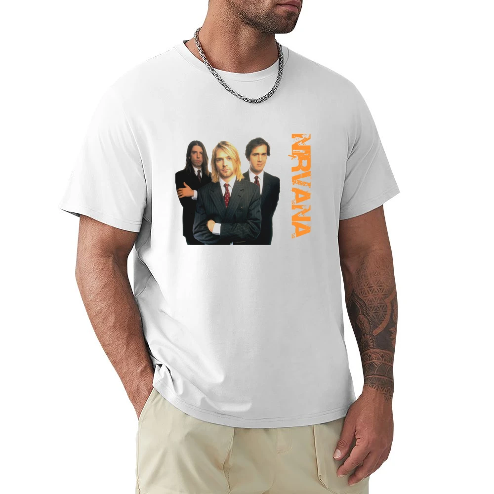 Band nirvana kurt cobain krist novoselic dave grohl Premium Men T-shirt