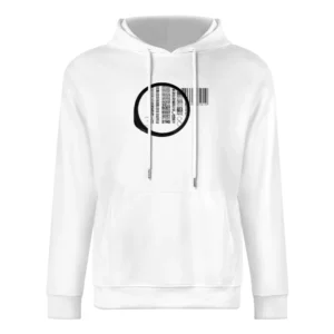 Barcode Zoom In Political European Size Men Hoodie