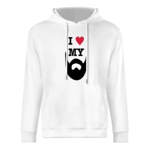 Beard Love Tshirt European Size Men Hoodie