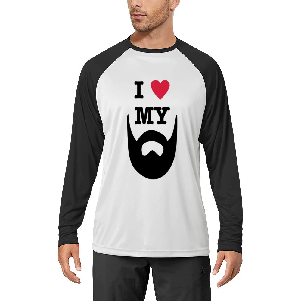 Beard Love Tshirt Men Long Sleeve T-Shirt