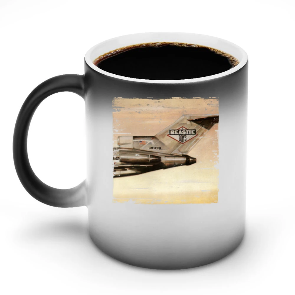 Beastie Boys Licensed To Ill Album Cover Distressed Image Discoloration Mug
