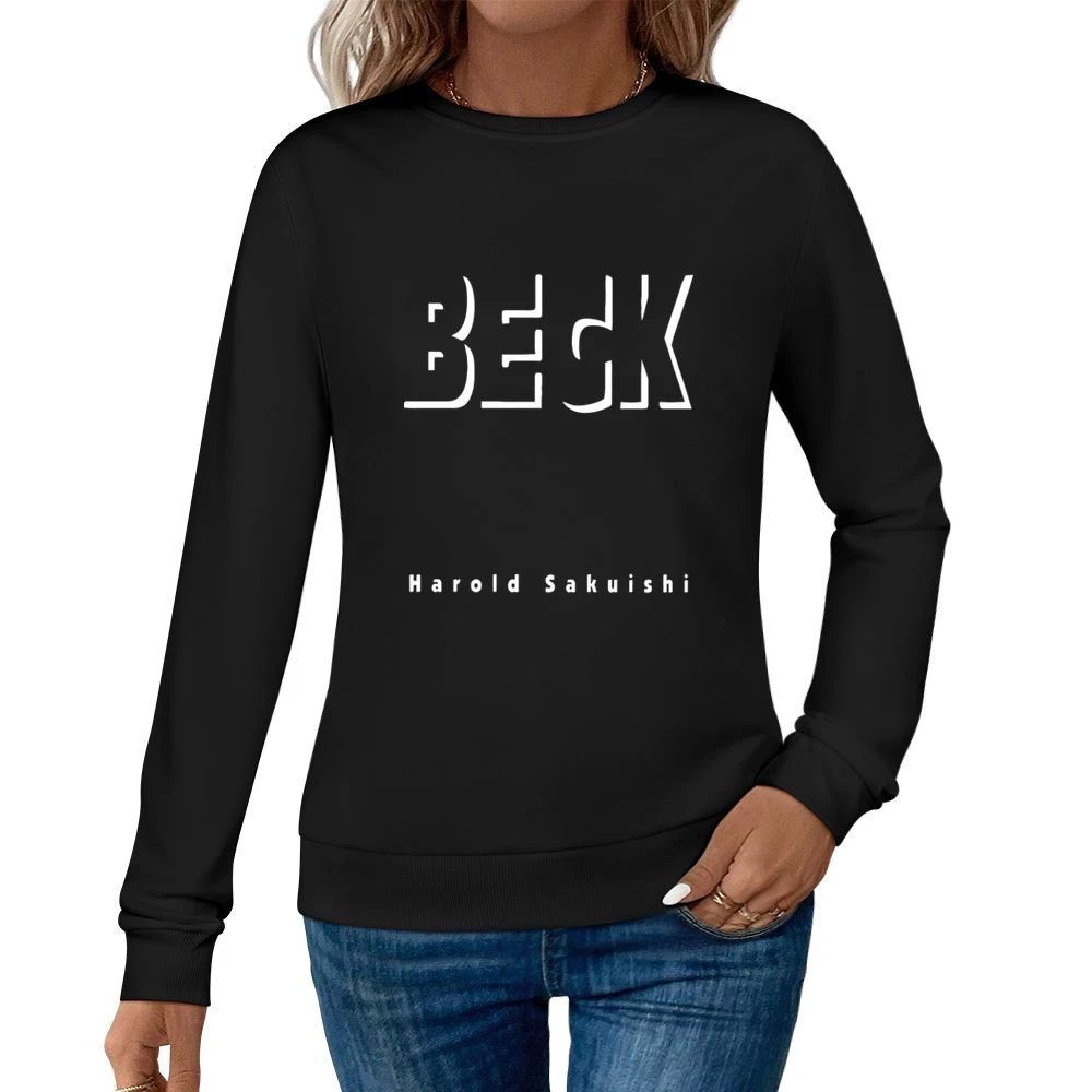 Beck Mongolian Chop Squad mcs rock band Music Harold Sakuishi Genre ma Women Pullover Sweatshirt
