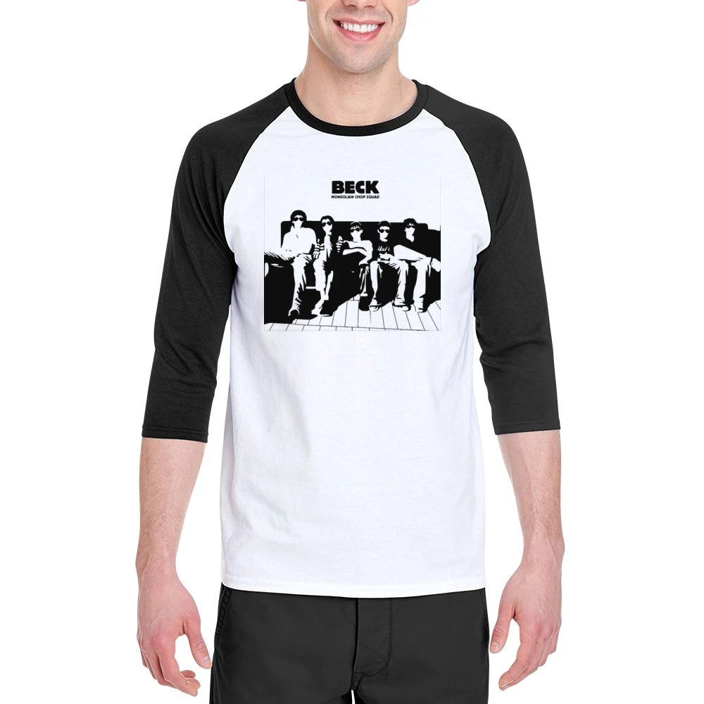 Beck member mongolian chop squad Koyuki Ray Chiba Taira Saku manga Lig Men 3/4 Sleeve T-Shirt