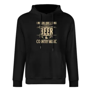 Beer And Country Music Tshirt European Size Men Hoodie
