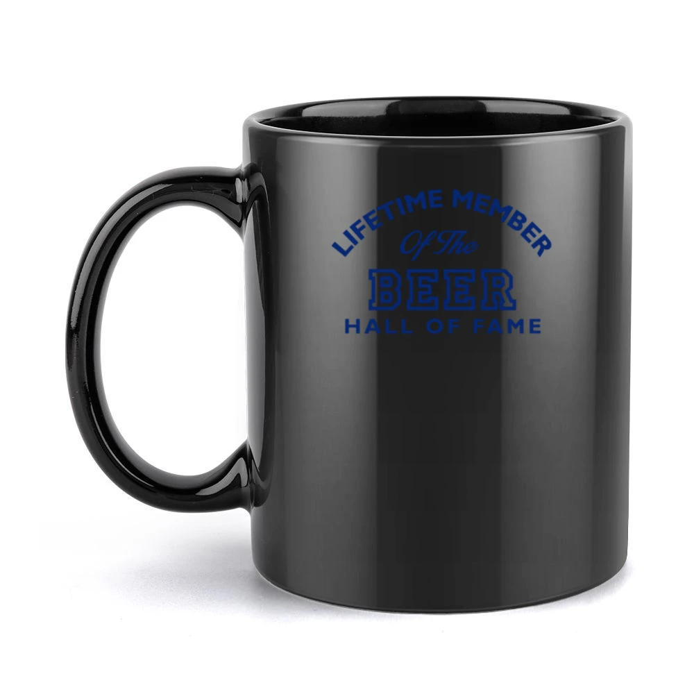 Beer Hall Of Fame Tshirt (all Styles And Colors Available) Black Mug