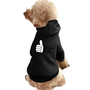 Best Dad in the world Like Thumb Pet Apparel Clothes