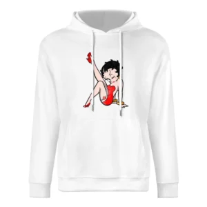 Betty Boop Fun Cool Vintage Style Distressed Graphic Retro Tv Show T S European Size Men Hoodie