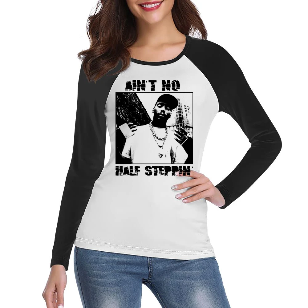 Big Daddy Kane Rap Women Ladies Long Sleeve T-Shirt