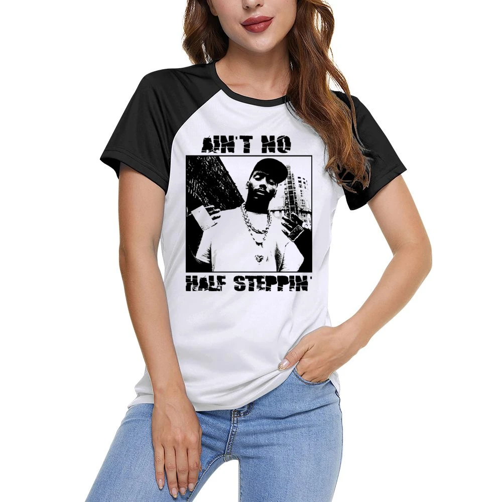 Big Daddy Kane Rap Women Ladies Short Sleeve T-Shirt