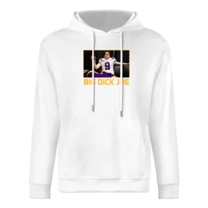 Big Dick Joe Burrow Lsu Champions Louisiana Football Sports Fan T Shir European Size Men Hoodie