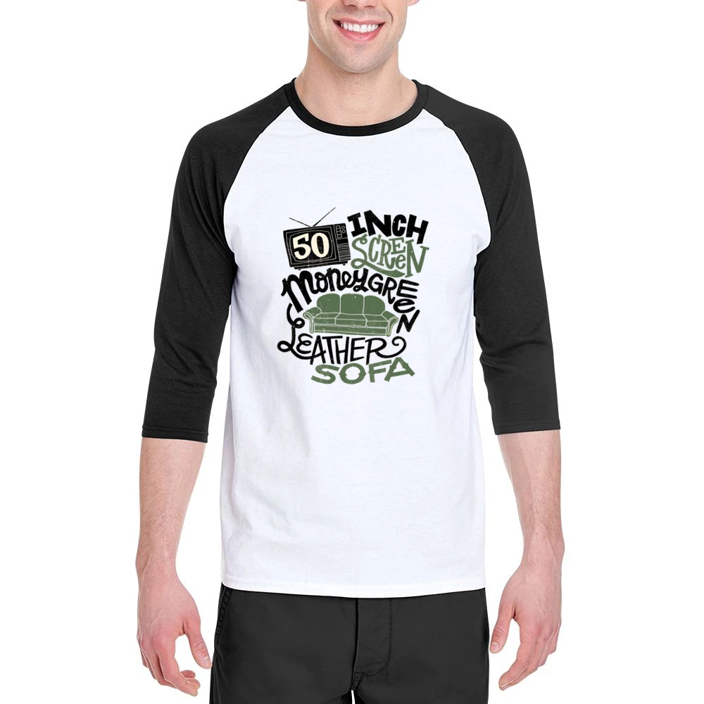 Bigge Rap Lyric Tshirt Men 3/4 Sleeve T-Shirt