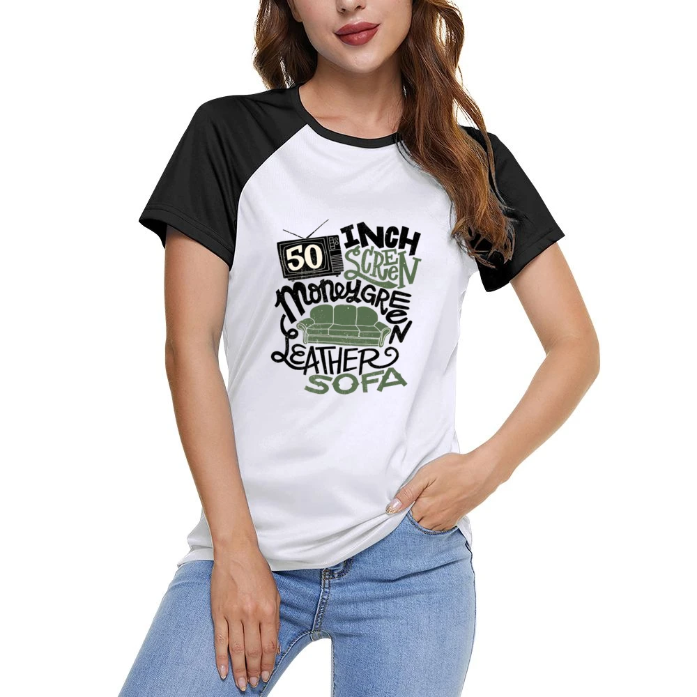 Bigge Rap Lyric Tshirt Women Ladies Short Sleeve T-Shirt