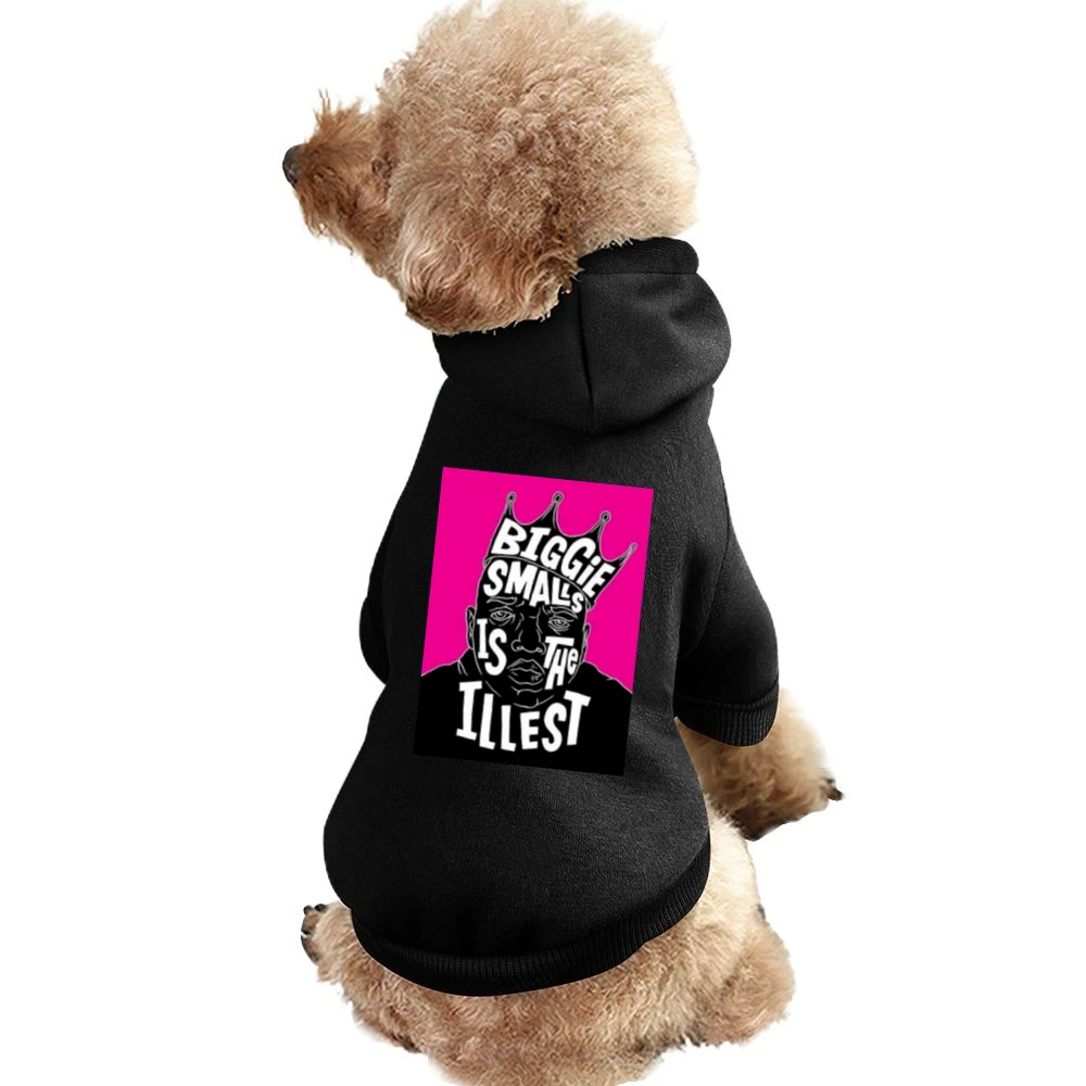 Biggie Illist Tshirt Pink Backround Pet Apparel Clothes