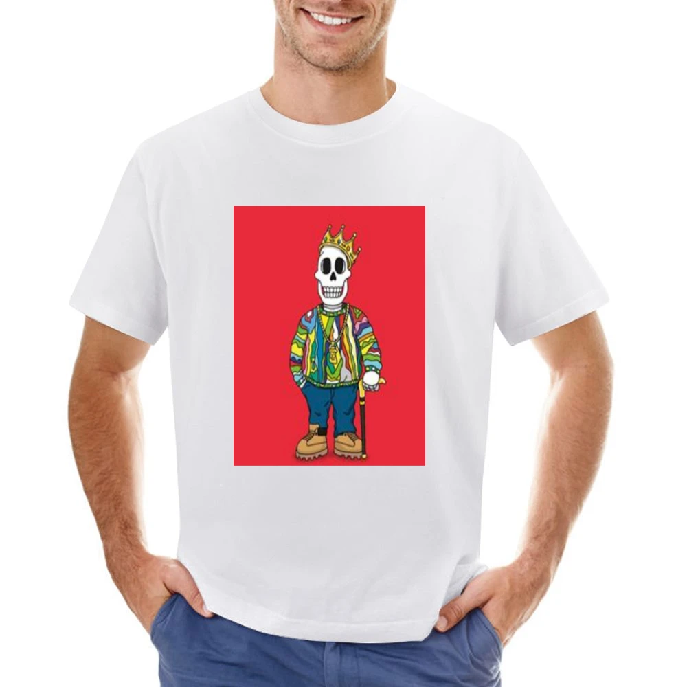 Biggie Juicy Skull Tshirt Asian Size Men T-Shirt
