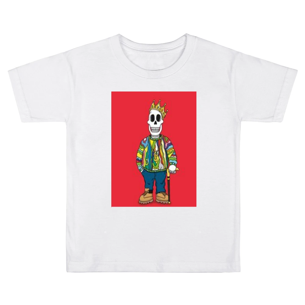 Biggie Juicy Skull Tshirt Kids Boys Girls T-Shirt