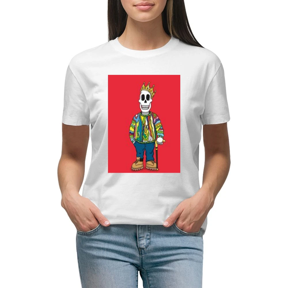 Biggie Juicy Skull Tshirt Premium Women Ladies T-shirt