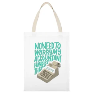 Biggie No Need To Worry Tshirt White Canvas Tote Shopping Bag