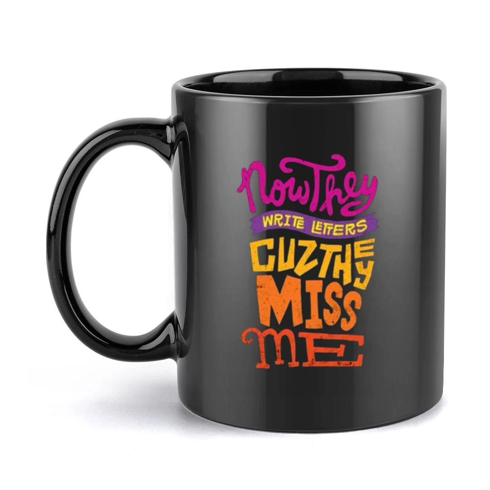 Biggie Now they Write Letters Tshirt Black Mug