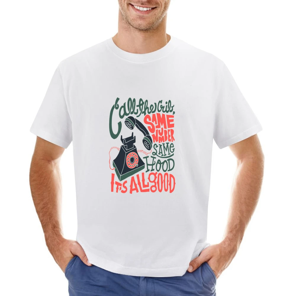 Biggie Smalls Call The Same Number Lyrics Asian Size Men T-Shirt