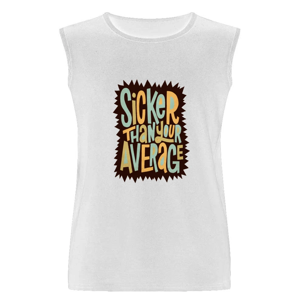 Biggie Smalls Sicker Than Your Average Men Sleeveless T-Shirt