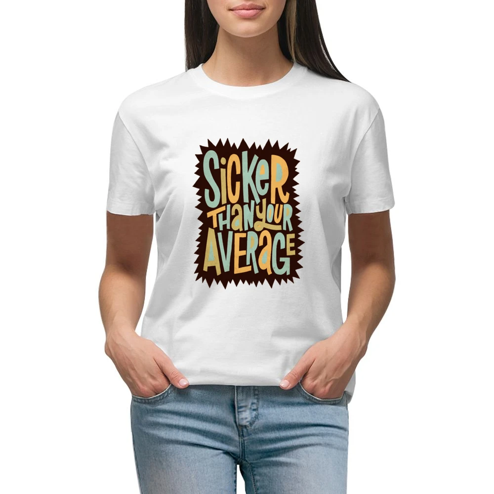 Biggie Smalls Sicker Than Your Average Premium Women Ladies T-shirt