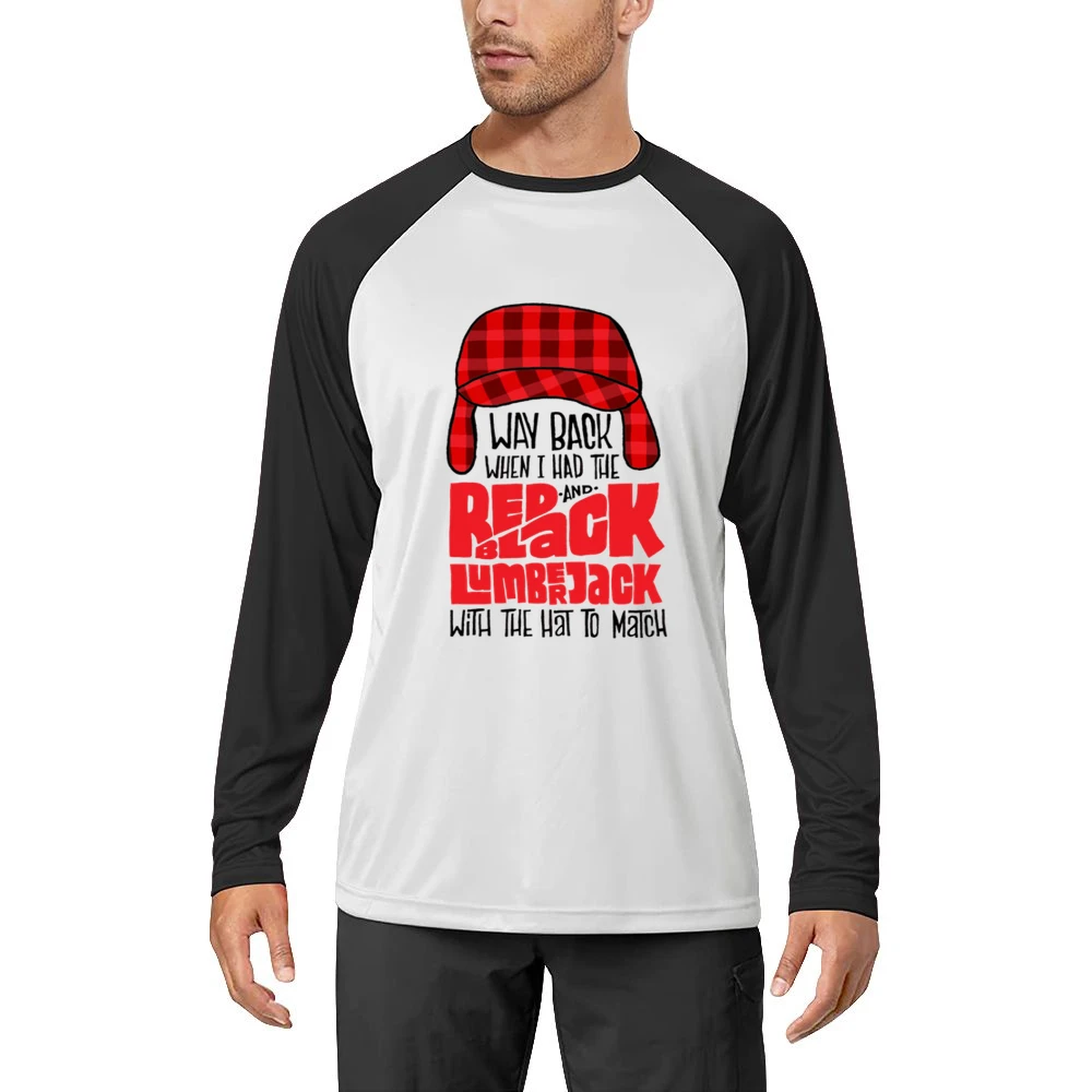 Biggie Smalls Way Back When I Had The Red And Black Lumberjack With Th Men Long Sleeve T-Shirt