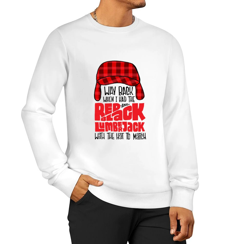 Biggie Smalls Way Back When I Had The Red And Black Lumberjack With Th Men Pullover Sweatshirt