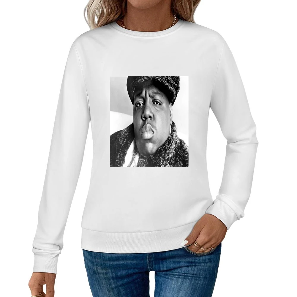 Biggie Tshirt Women Pullover Sweatshirt