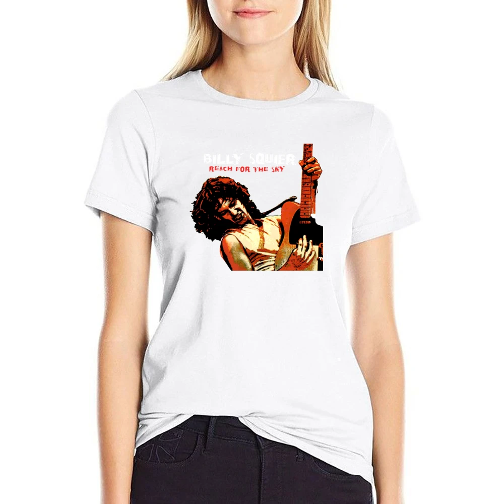 Billy Squier US Size Women Ladies T-shirt