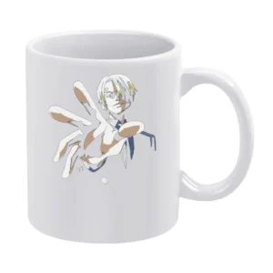 Black leg chef Sanji One piece strawhat pirates crew White Mug