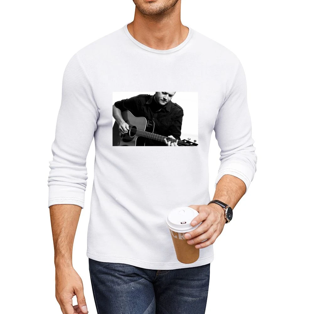 Blake Shelton Tshirt (All Colors Available) Men CrewNeck Long Sleeve T-Shirt