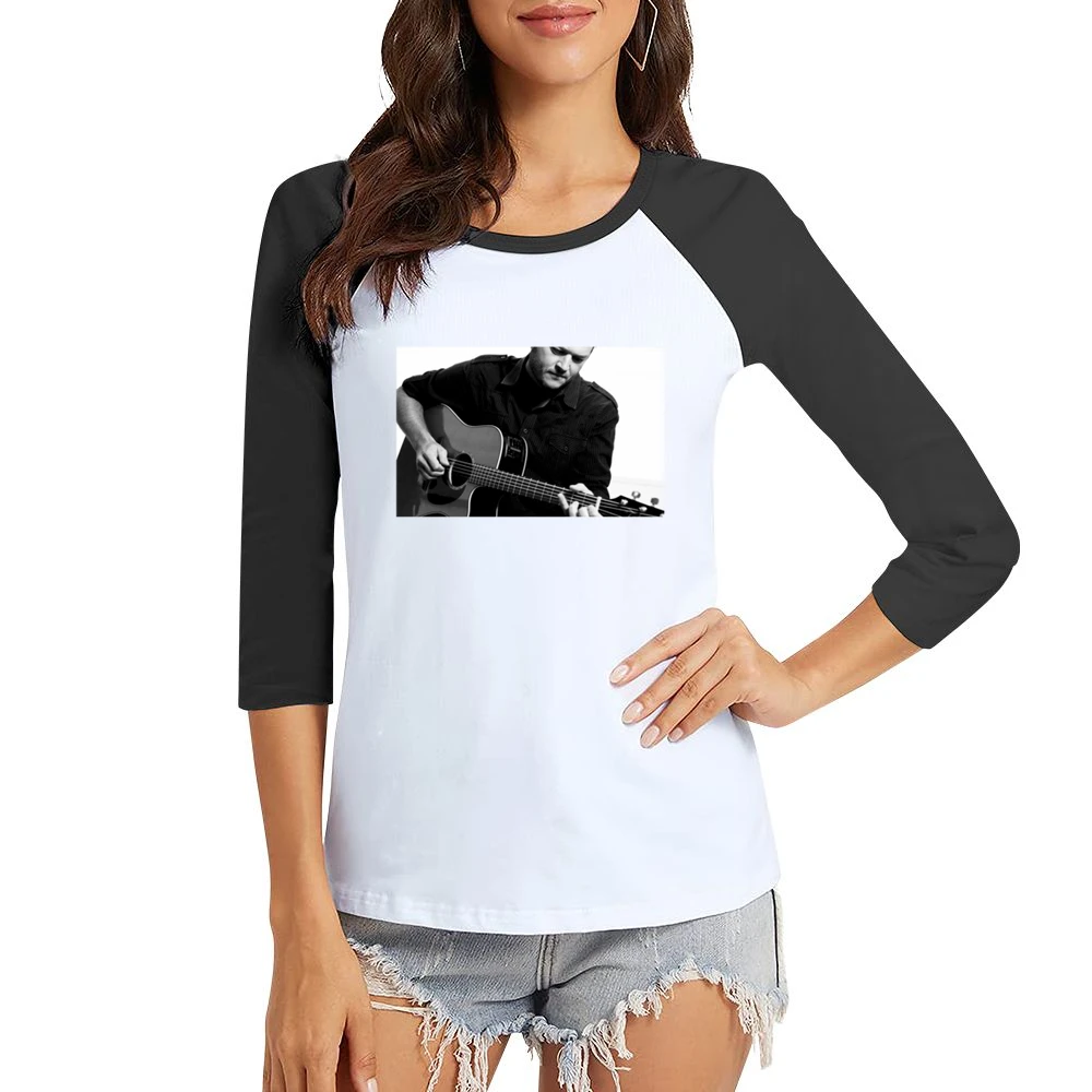 Blake Shelton Tshirt (All Colors Available) Women Ladies 3-4 Sleeve T-Shirt