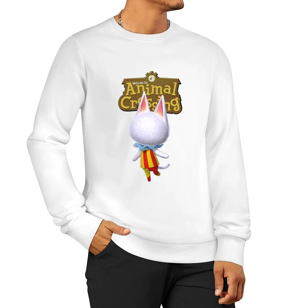 Blanca From Animal Crossing Nintendo Video Game Fan Men Pullover Sweatshirt