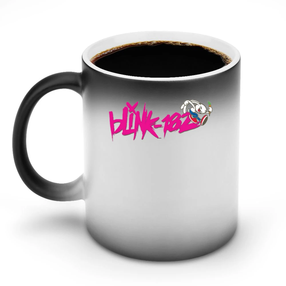 Blink 182 rock Band Discoloration Mug