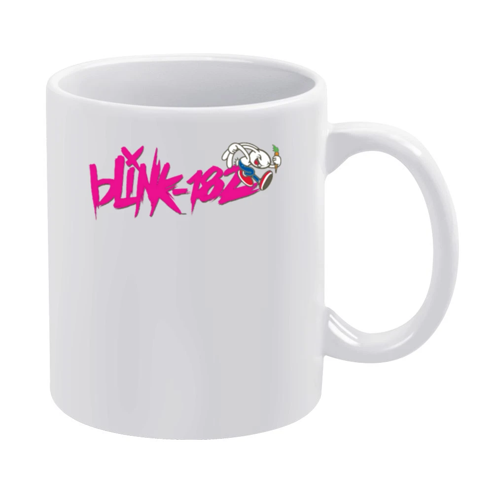 Blink 182 rock Band White Mug