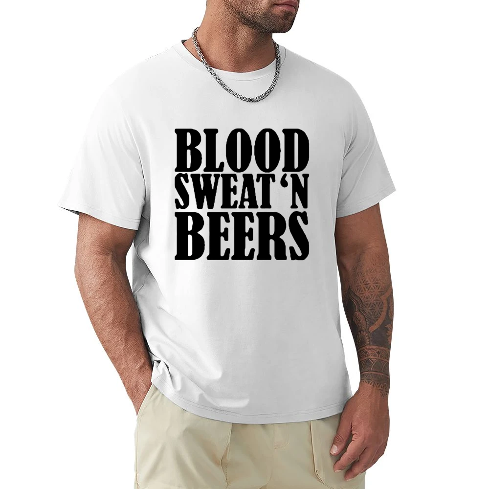 Blood Sweat And Beers Funny Country Premium Men T-shirt