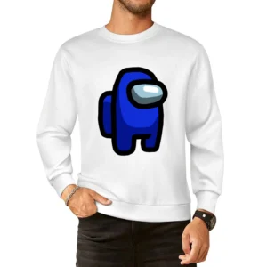 Blue Suspect Fun Video Game Fan European Size Pullover Sweater
