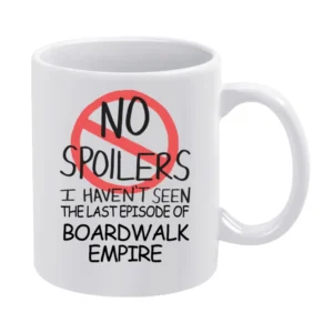 Boardwalk Empire No Spoilers Last Episode Tv Funny White Mug