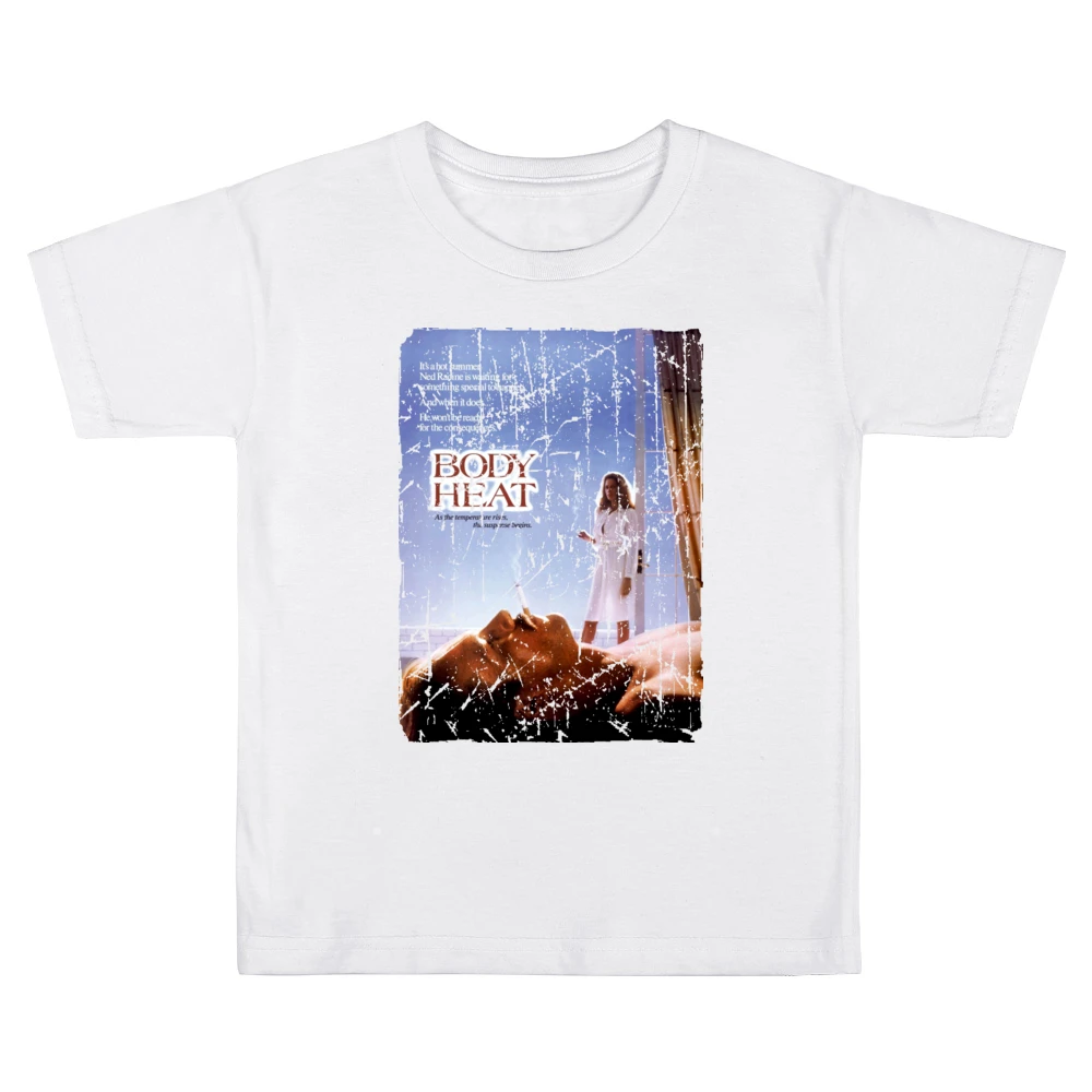 Body Heat Movie Poster Retro Aged Look Kids Boys Girls T-Shirt