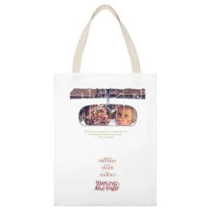 Body Heat Movie Poster Retro Aged Look White Canvas Tote Shopping Bag