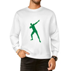 Bolt Pose Tshirt European Size Pullover Sweater