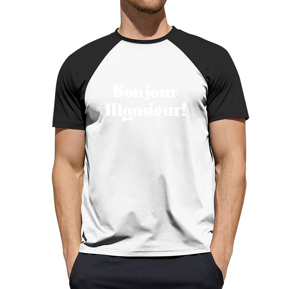 Bonjour Monsieur ! Good day Men Short Sleeve T-Shirt