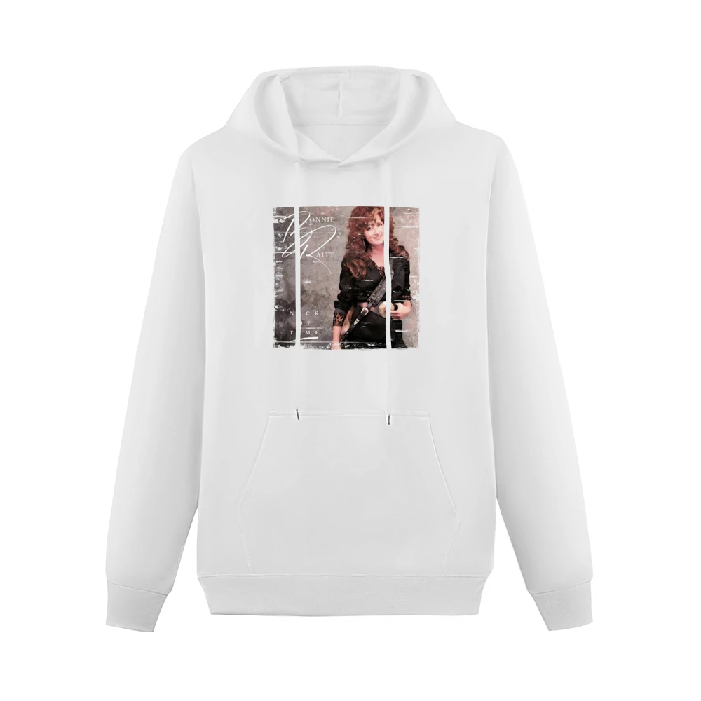 Bonnie Raitt Nick of Time Album Cover Distressed Image Men Hoodie With Pocket