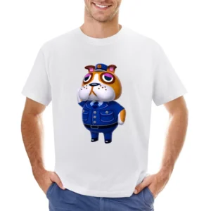 Booker From Animal Crossing Nintendo Character Video Game Asian Size Men T-Shirt