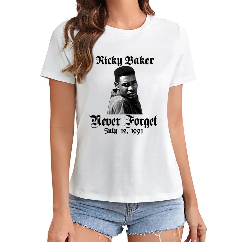 Boyz N The Hood Never Forget Ricky Asian Size Women Ladies T-shirt